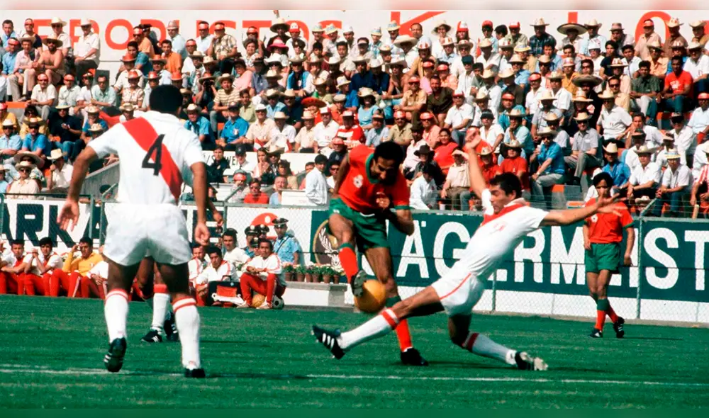 Selección peruana: Roberto Challe y su picardía en el Mundial México 70. Foto: Difusión.