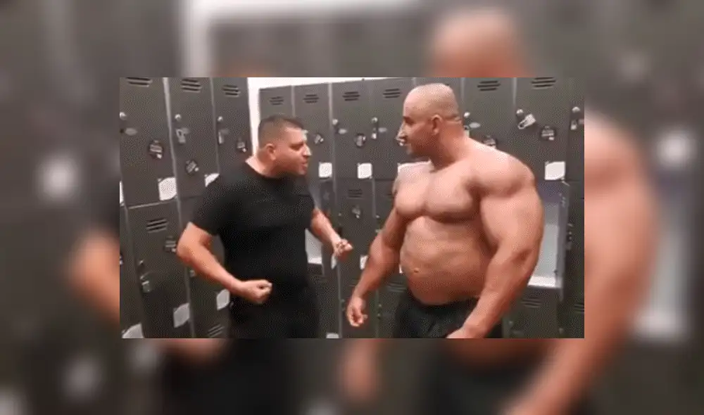 Facebook viral: Hombre reta a fisicoculturista y lo deja en ridículo en curiosa prueba [VIDEO]