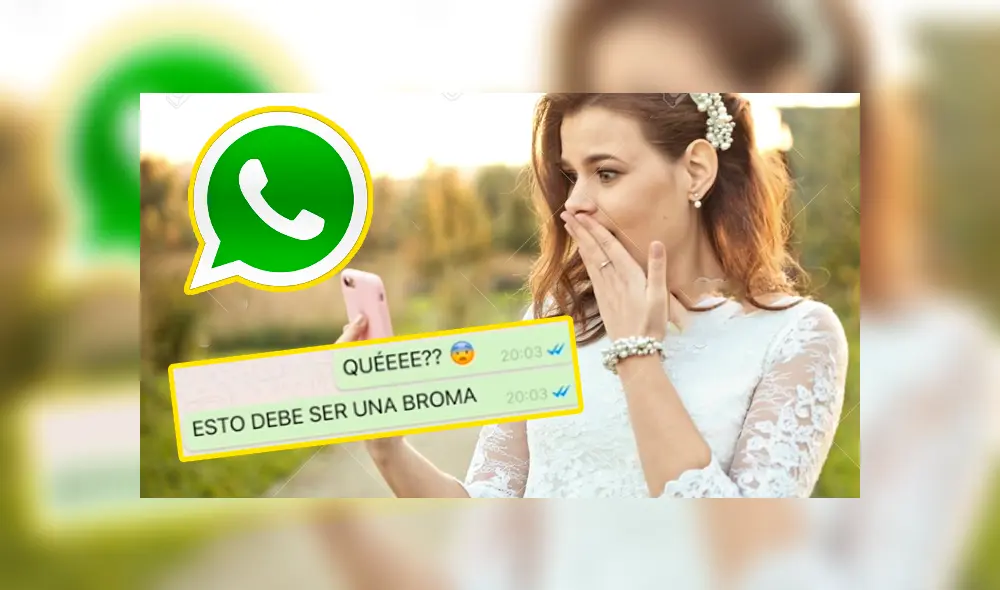 WhatsApp: novia descubre infidelidad de su pareja y cancela la boda [VIDEO]
