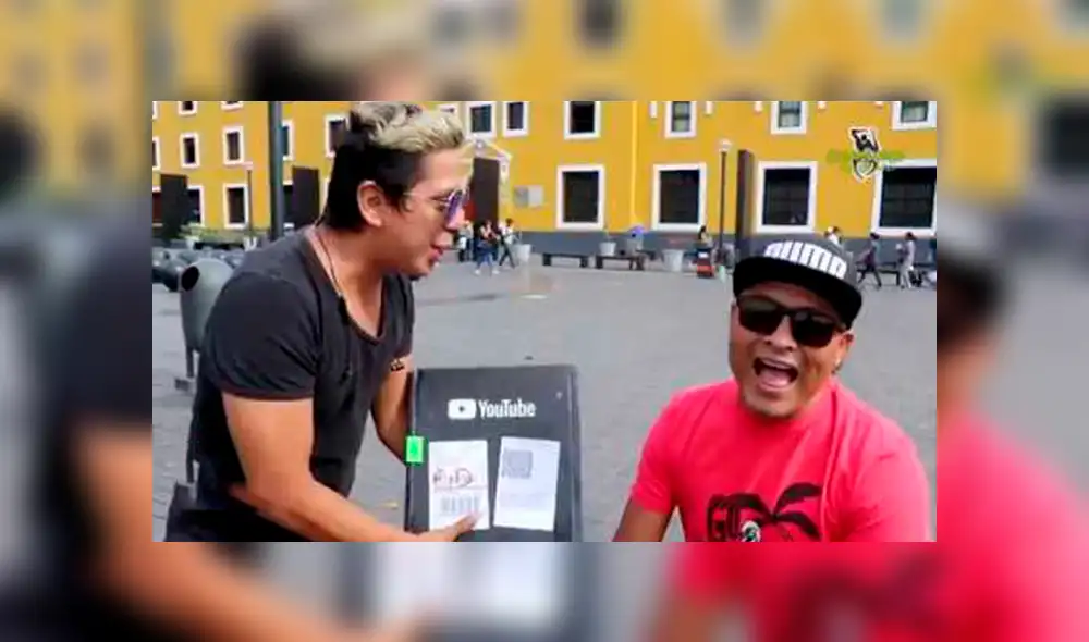 Youtube reconoce talento de cómico ambulante peruano y lo premia así [VIDEO]