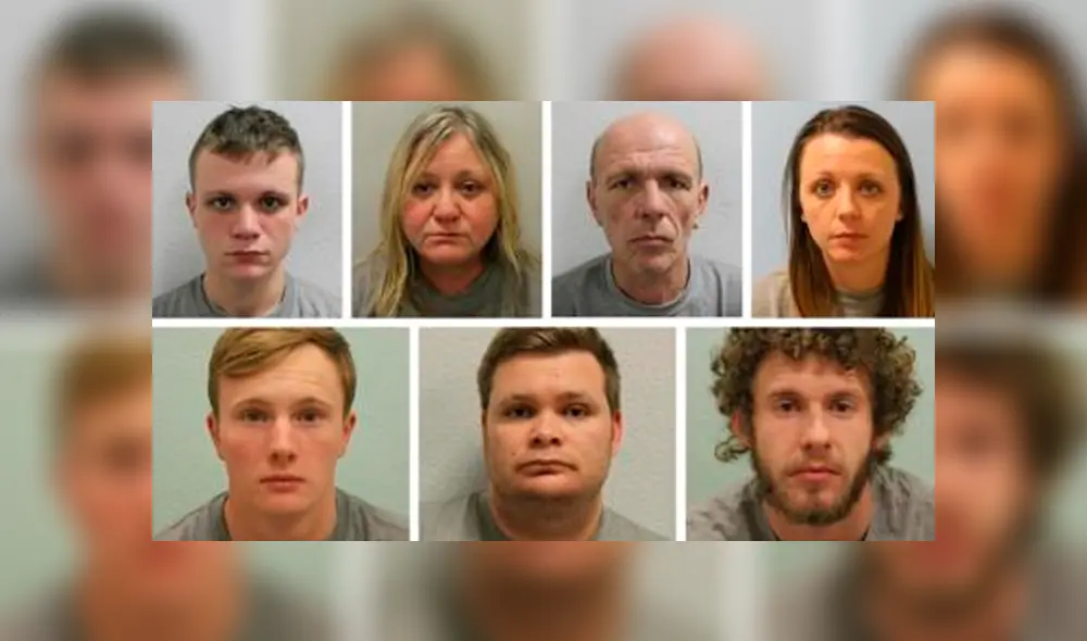 Daniel Grogan, su madre, papá, hermana, su novio, un primo y un vecino, fueron los responsables de la muerte de Jay Sewell, el nuevo novio de su expareja. (Foto: Mirror)