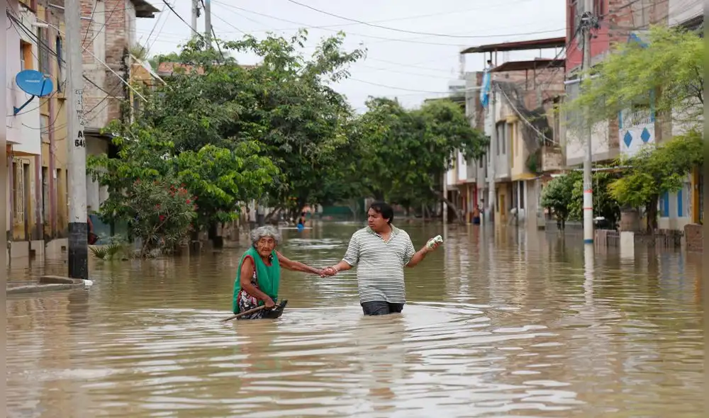 Huaicos en Perú: viviendas de Castilla permanecen inundadas cuatro días después del desborde del río Piura [FOTOS]