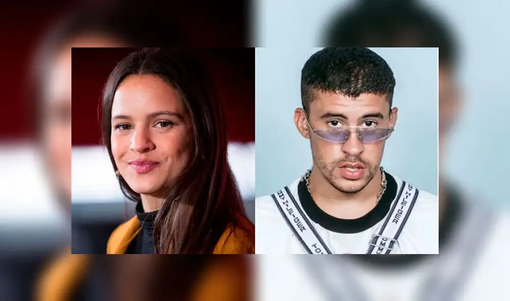 Bad Bunny niega romance con la cantante española Rosalía [FOTOS]