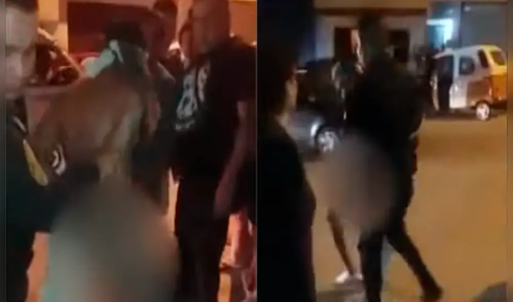 El cómplice del delincuente logró escapar en una moto.