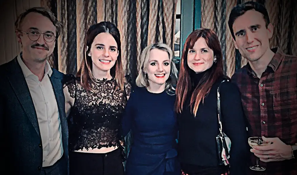 Emma Watson y su emotivo encuentro con sus compañeros de la película "Harry Potter"