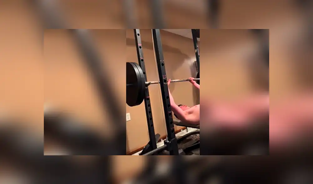 Tiktok viral: intenta presumir su nuevo gimnasio en casa y sufre terrible accidente que pudo costarle la vida