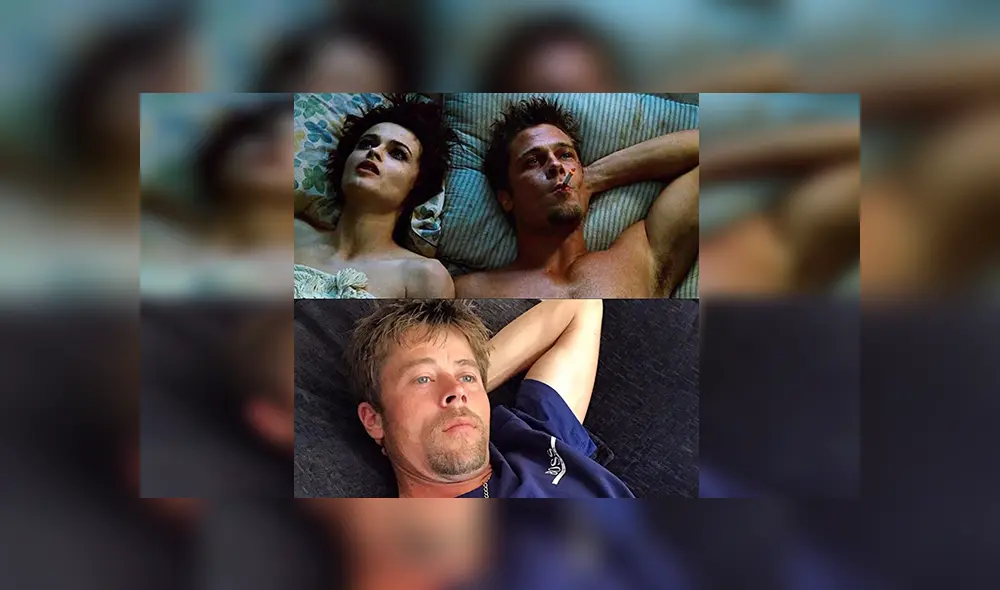 En Facebook, unas fotografías demostraron el parecido físico de un obrero de construcción con el actor Brad Pitt.