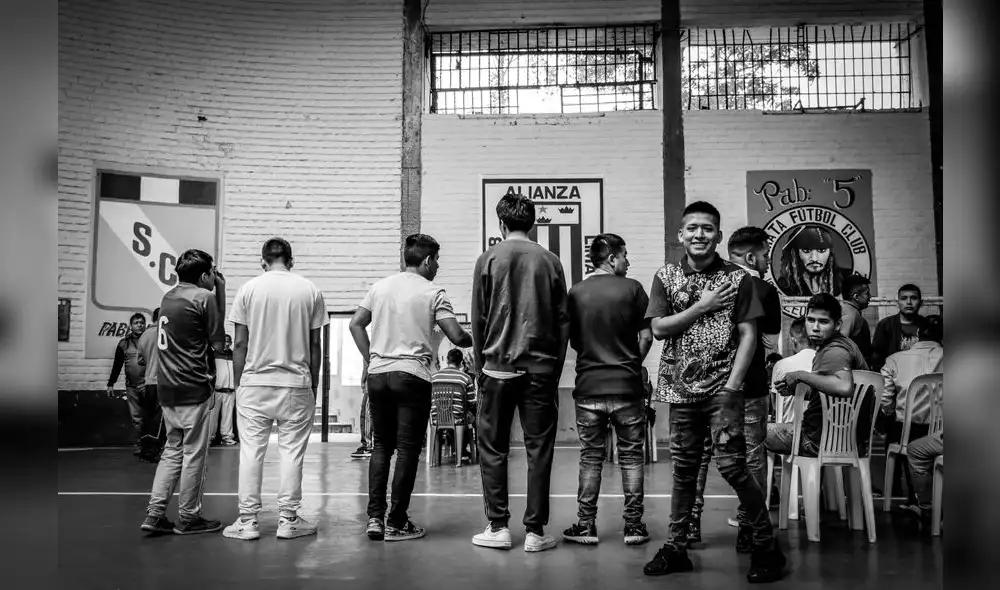 Reos del penal de máxima seguridad San Juan de Lurigancho. [FOTO]