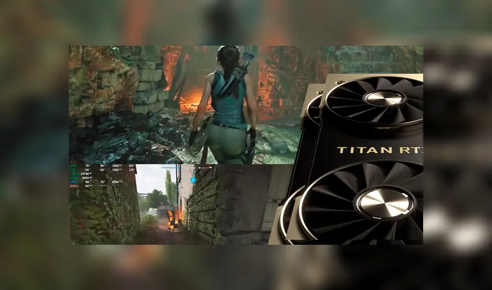 Titan RTX: Battlefield V y Shadow of the Tomb Raider a 8K y 60fps en ultra con SLI [VIDEO]