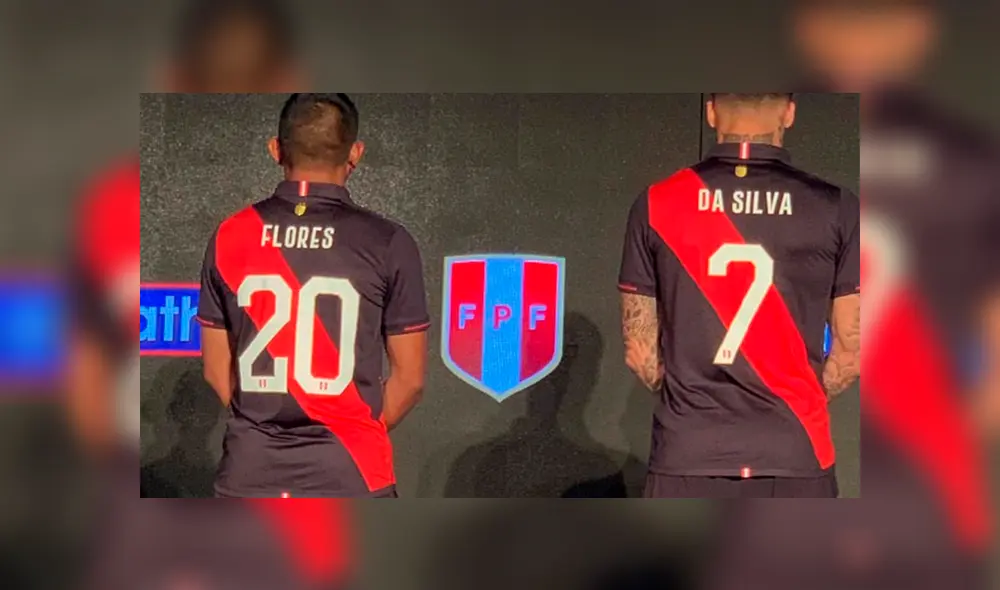 Edison Flores y Beto da Silva lucieron la camiseta alterna de la selección peruana [VIDEO]