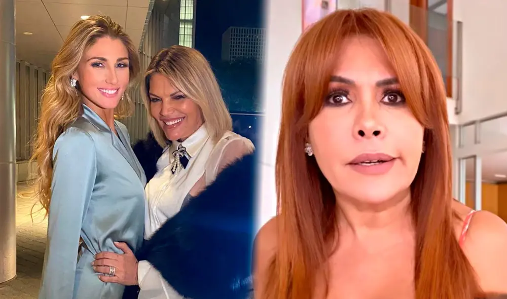 Jessica Newton respondió a cuestionamientos de Magaly Medina contra Alessia Rovegno. Foto: composición LR/ Instagram/ Jessica Newton/ Magaly Medina. Jessica Newton respondió a cuestionamientos de Magaly Medina contra Alessia Rovegno. Foto: composición LR/ Instagram/ Jessica Newton/ Magaly Medina.