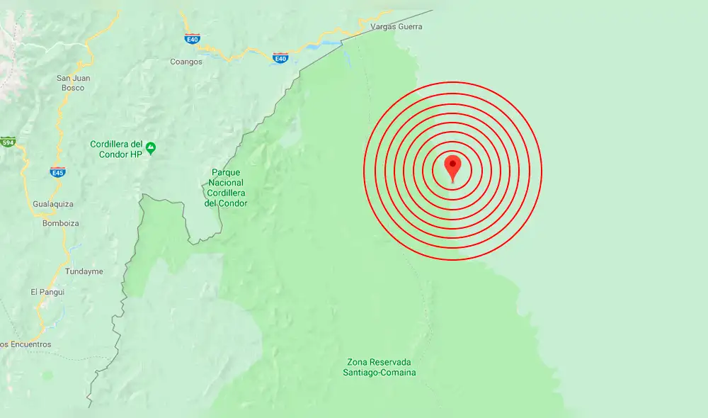 Sismo de 4,7 grados se sintió esta madrugada en Loreto