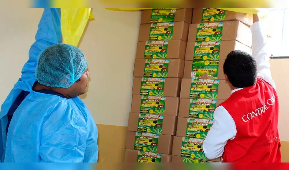 Detectan perjuicio de S/ 349 mil en la compra de galletas no aptas para el consumo.