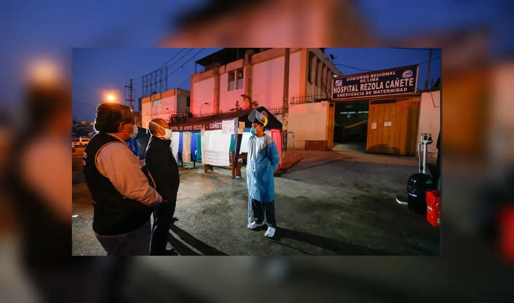 Durante su visita, el Ministro Zamora reconoció la necesidad de empezar a operar el Hospital Regional de Cañete. (Foto: Minsa)