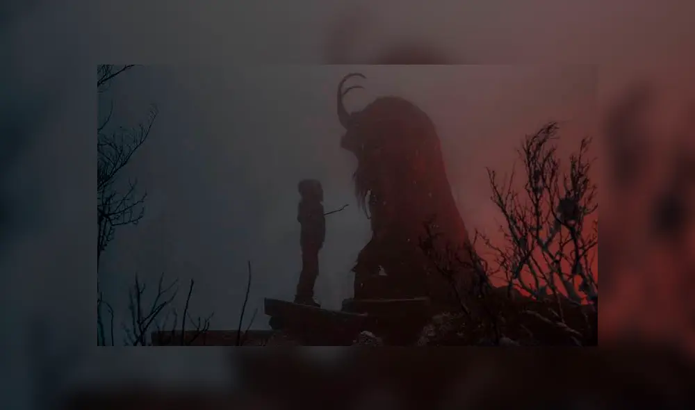 Criatura terrorífica de la Navidad. (FOTO: Twitter)