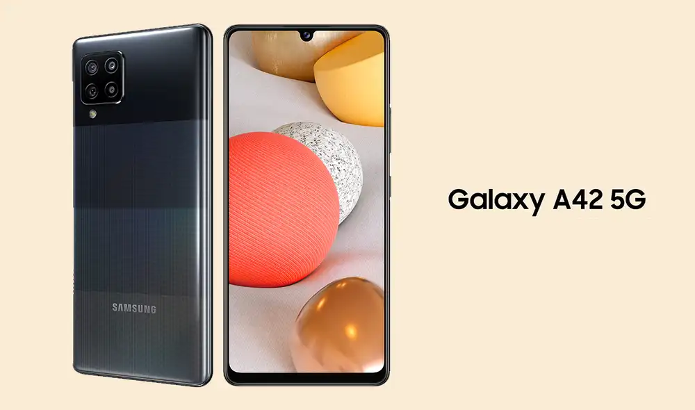 Presentación oficial del nuevo Galaxy A42. Foto: Samsung