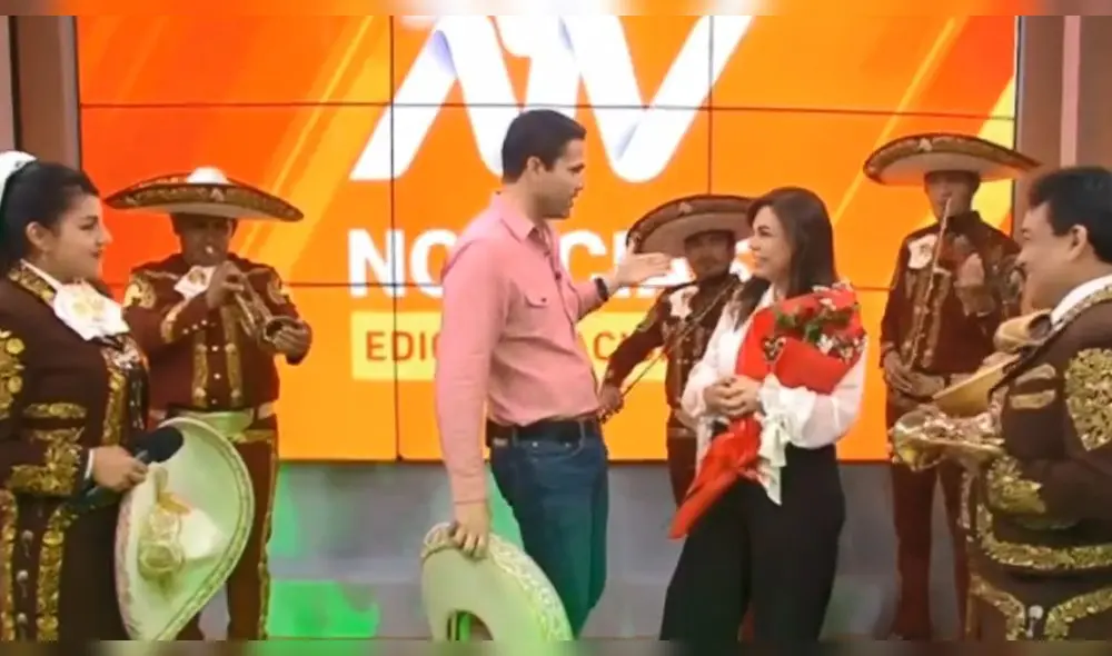 Milagros Leiva se emociona con Paco Bazán al recibir serenata en su despedida Milagros Leiva se emociona con Paco Bazán al recibir serenata en su despedida