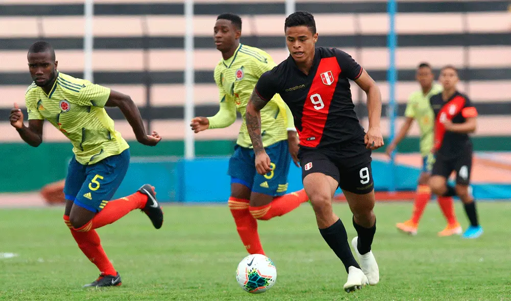 Perú vs Colombia Sub 23 EN VIVO ONLINE Movistar CMD partido amistoso internacional