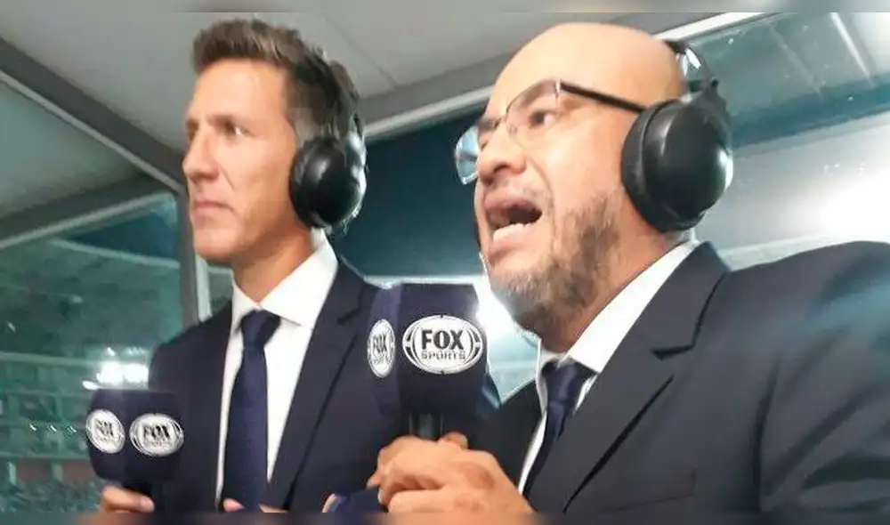 Twitter: Peter Arévalo respondió las críticas tras primera narración en FOX Sports
