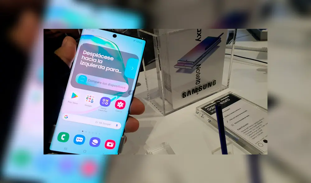 En los próximos días saldrá nuestro review del Samsung Galaxy Note 10+. Foto: Juan José López.