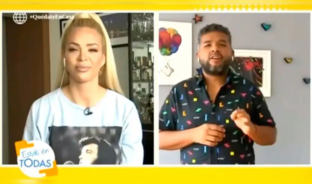 Sheyla Rojas y 'Choca' Mandros defienden a influencers de críticas de Tilsa Lozano y Nicola Porcella. Foto: Captura