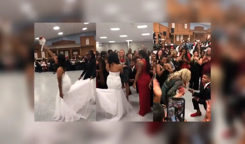 Facebook viral: novia interrumpe boda y ayuda a su hermano a pedirle matrimonio a su pareja Facebook viral: novia interrumpe boda y ayuda a su hermano a pedirle matrimonio a su pareja