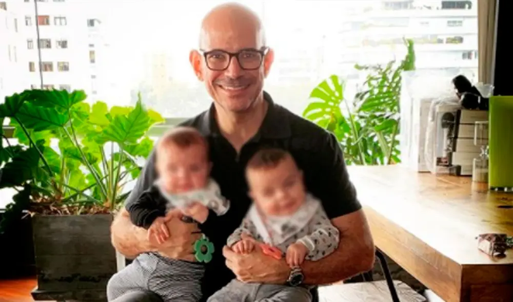 Ricardo Morán lamentó que luego de un año y medio, la Reniec no aprueba la inscripción de sus hijos como ciudadanos peruanos. Foto: Ricardo Morán Instagram