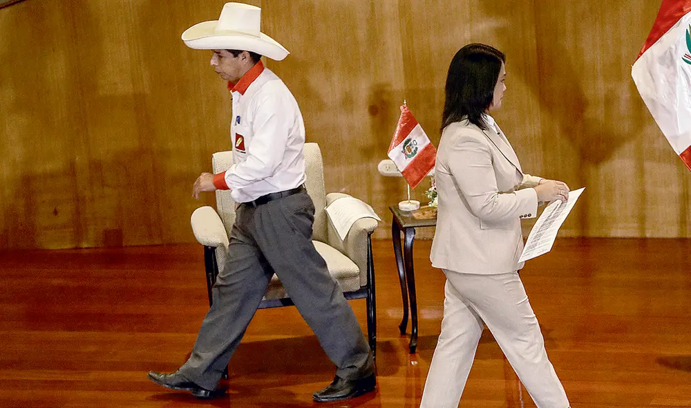 Pedro Castillo, Keiko Fujimori