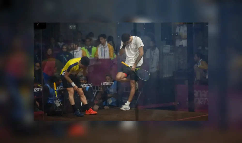 Juegos Panamericanos 2019: Diego Elías lloró tras ganar la medalla de oro en squash. Fotos: Rodolfo Contreras / La República