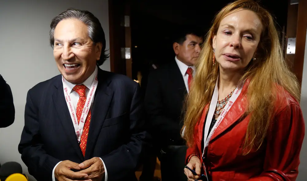 Alejandro Toledo y Eliane Karp. Foto: Mauricio Malca.