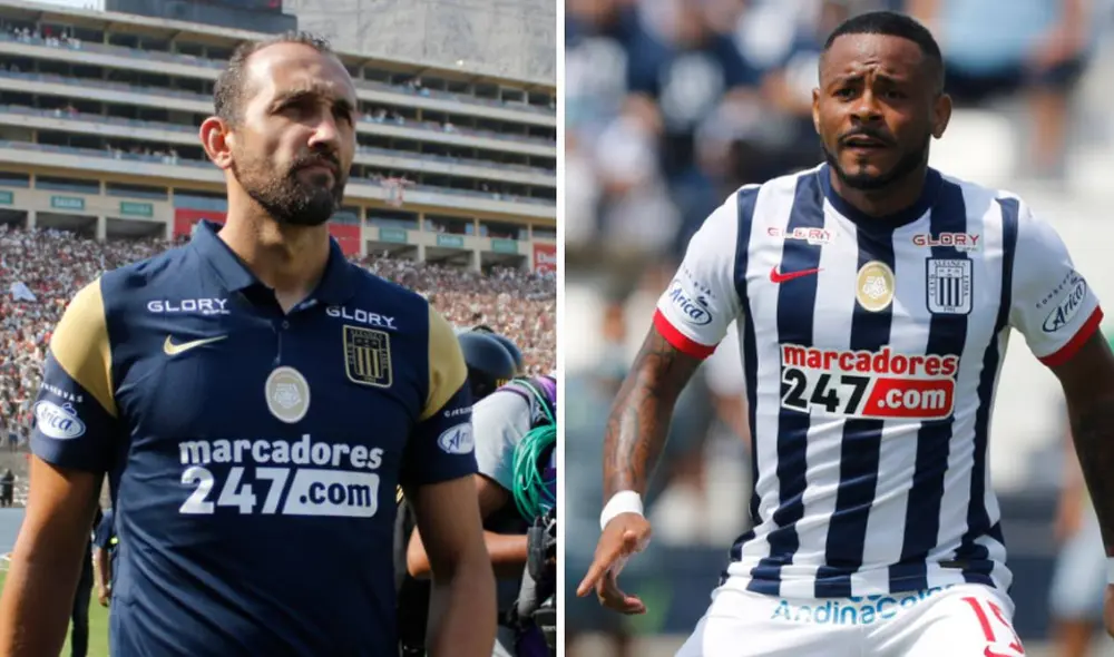 Hernán Barcos y Wilmer Aguirre jugaron juntos unos pocos minutos ante Cantolao. Foto: Luis Jiménez/GLR Hernán Barcos y Wilmer Aguirre jugaron juntos unos pocos minutos ante Cantolao. Foto: Luis Jiménez/GLR