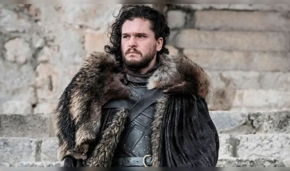 Al final de la temporada, Jon Snow se va con los salvajes al norte. Foto: Captura