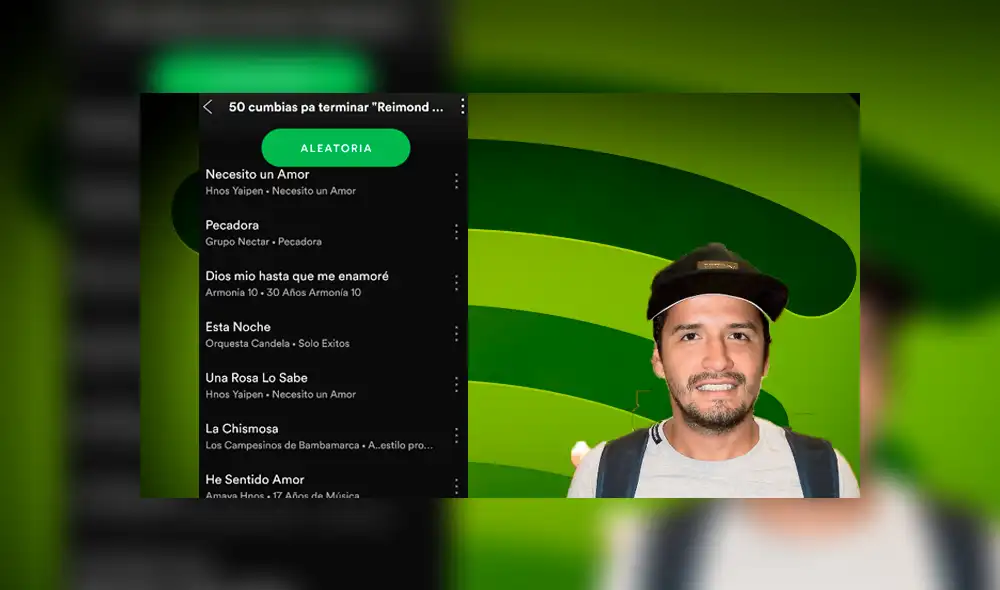 Facebook: lanzan playlist en Spotify en ‘honor’ a juerga de Reimond Manco [FOTOS]