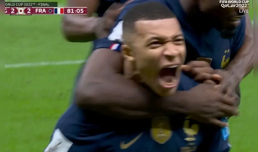 Mbappé es el goleador del Mundial Qatar 2022. Foto: Fox
