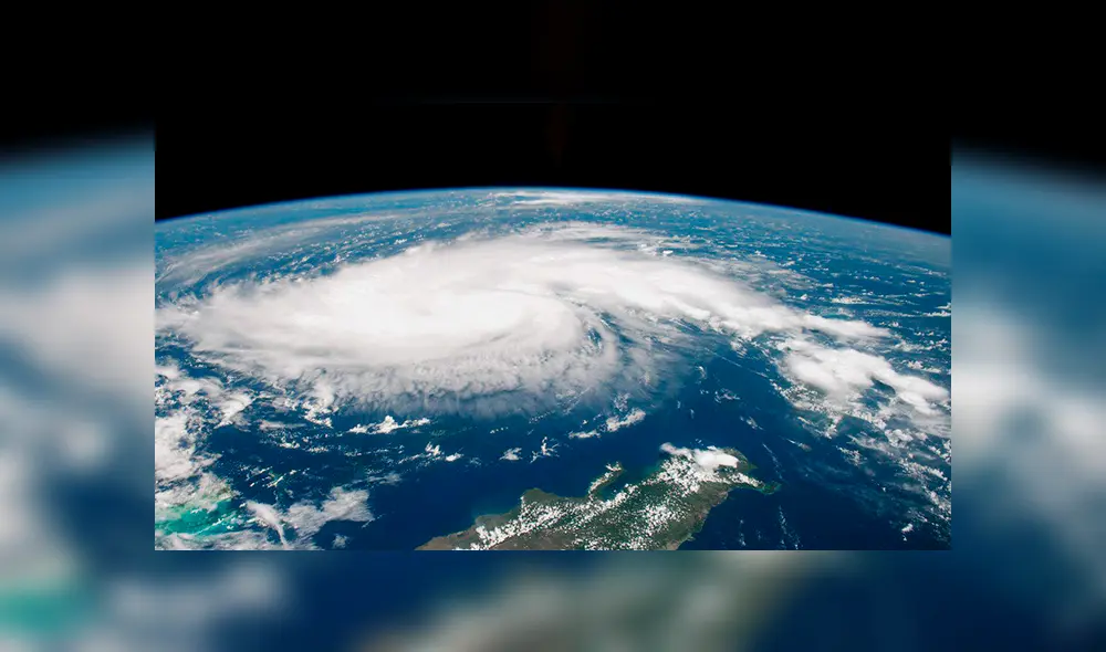 Vista del huracán Dorian desde la Estación Espacial Internacional. Foto: NASA Vista del huracán Dorian desde la Estación Espacial Internacional. Foto: NASA