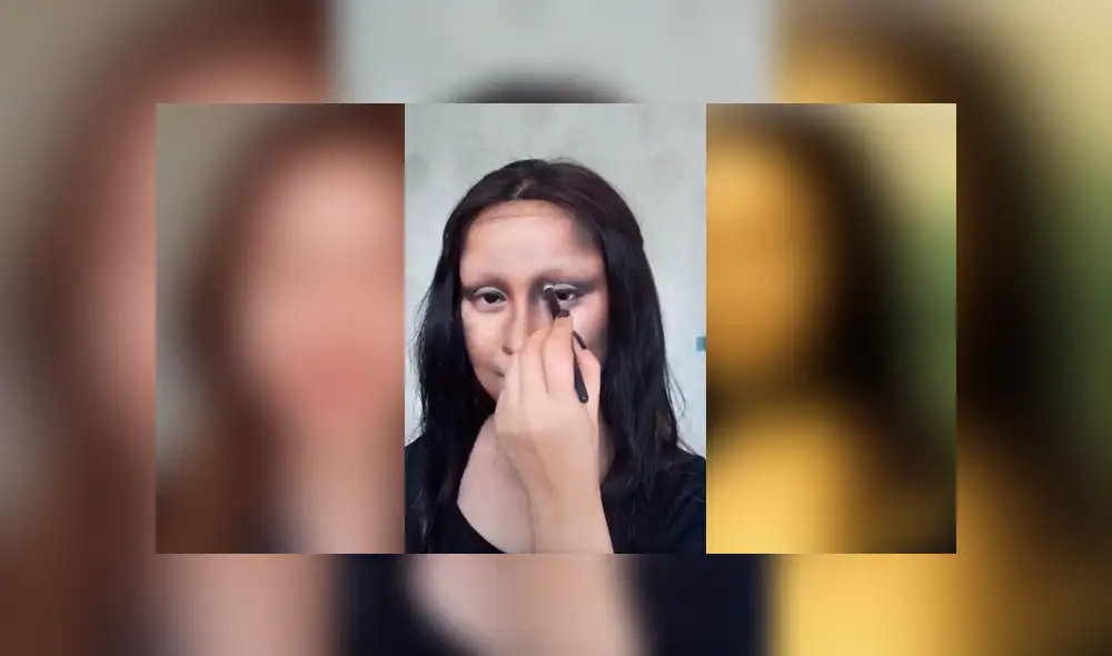 En YouTube se volvió viral una chica china que se transformó en la Mona Lisa. En YouTube se volvió viral una chica china que se transformó en la Mona Lisa.