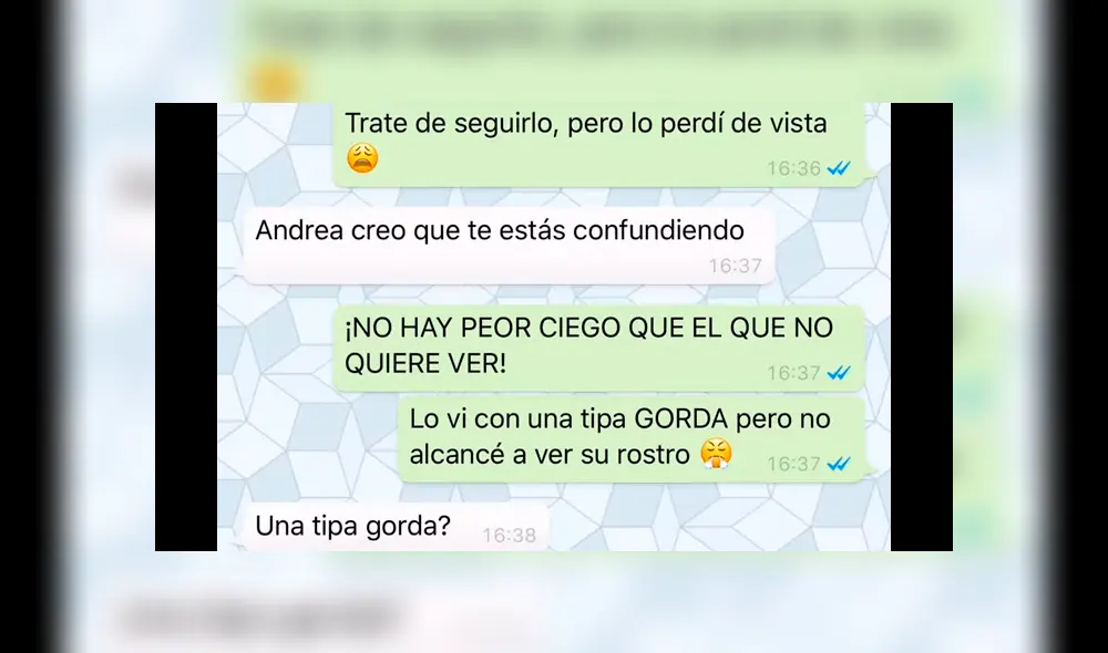 WhatsApp: Intentó advertir a su amiga de la infidelidad de su novio y terminó en ridículo [VIDEO]