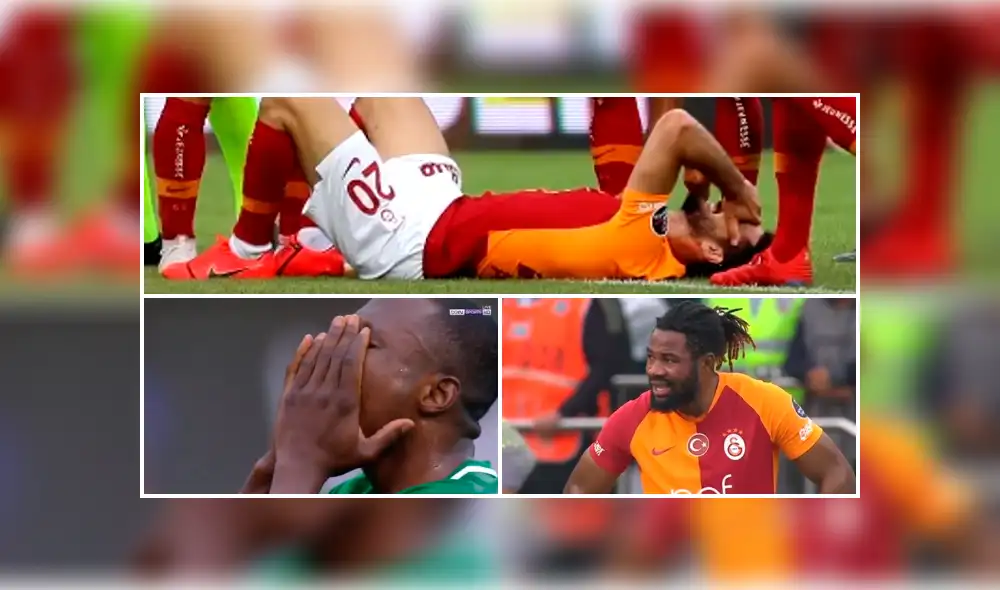 Futbolista de Galatasaray recibe terrible falta y sus compañeros terminan llorando [VIDEO]