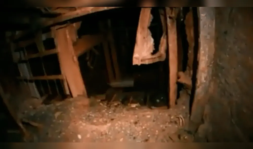 Facebook Viral: Minero patea barril en lugar oscuro y algo terrorífico sucede [VIDEO]