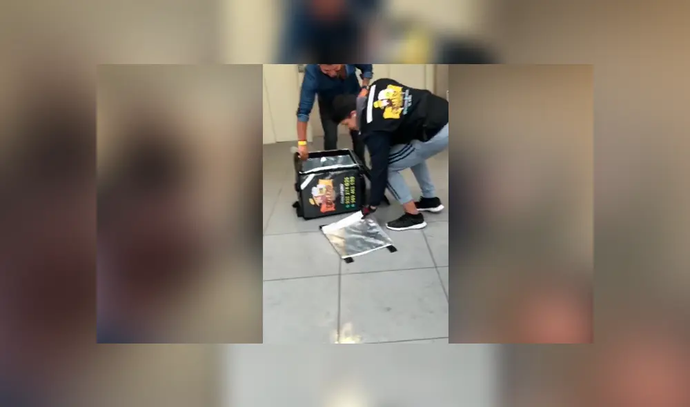 Facebook viral: repartidor peruano llega a fiesta con licor y se une a la celebración