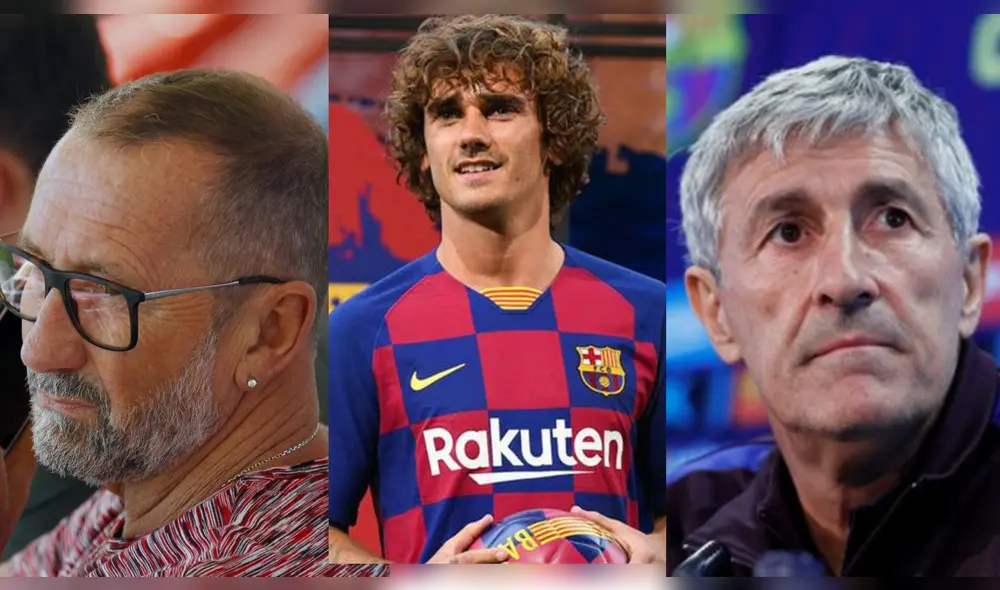 Padre de Griezmann arremete contra Quique Setién: “Eres solo un pasajero”. Foto: Composición Padre de Griezmann arremete contra Quique Setién: “Eres solo un pasajero”. Foto: Composición