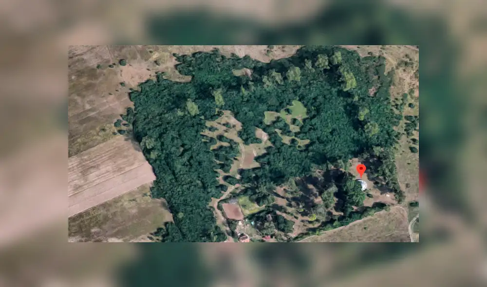 Google Maps: Usuario halla extraño 'ovni' cerca a bosque de Rumanía y causa pavor en miles [FOTOS]