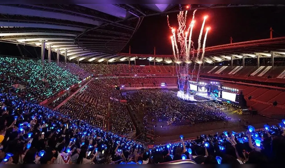 Desliza para ver más fotos del Dream Concert 2020. Créditos: Yonhap