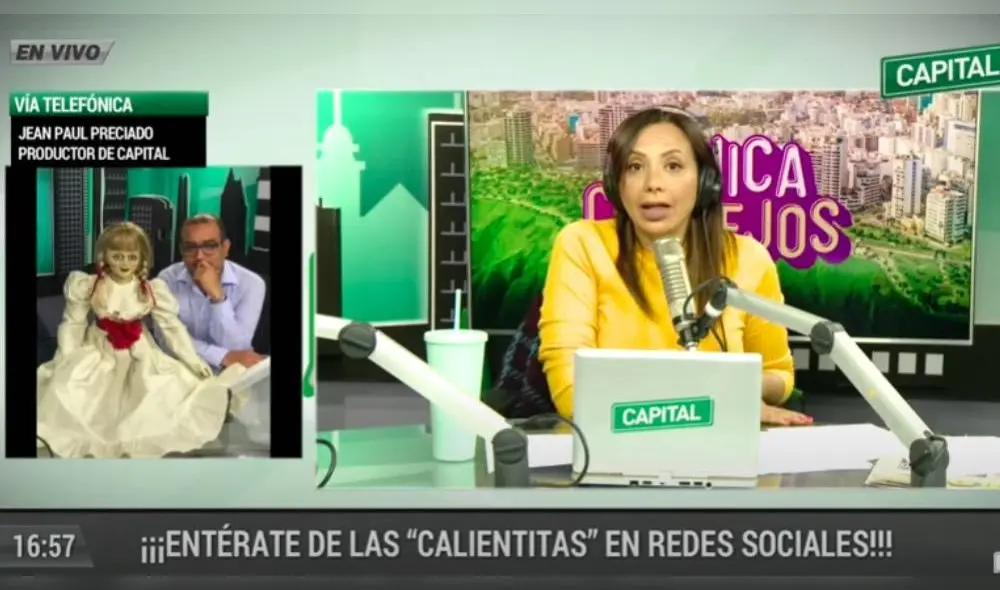 “Yo creo que el programa es el que ayuda, mas no ellos porque no los he visto hasta ahora sacar de la suya", dijo. (Foto: Captura Capital)