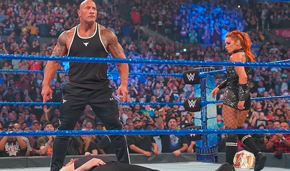 Sigue el EN VIVO | WWE SmackDown que se desarrolla este viernes (EN DIRECTO ONLINE vía Fox Sports 3) en el ‘Staples Center’ de Los Angeles, California, con el retorno de grandes leyendas como The Rock. FOTO: Twitter
