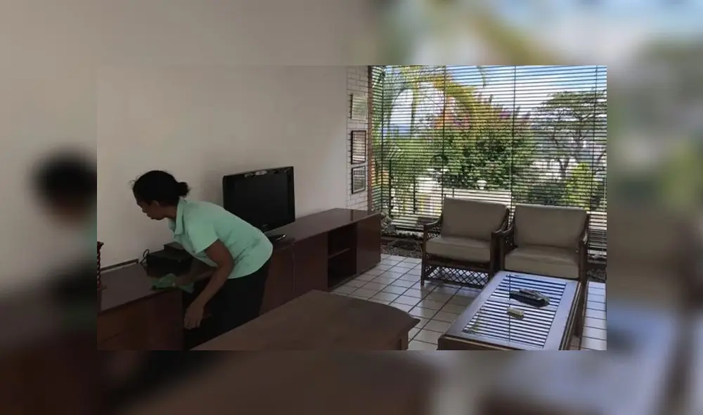 Los venezolanos pueden ganar hasta 7 dólares por día en el cuidado de casas. Foto: BBC Los venezolanos pueden ganar hasta 7 dólares por día en el cuidado de casas. Foto: BBC