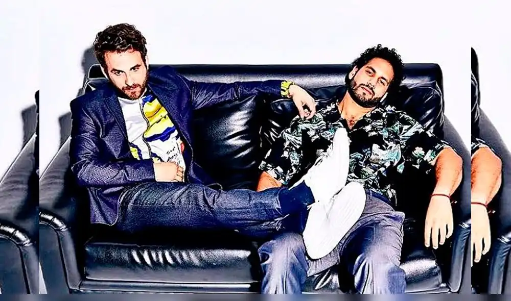 Rodrigo González y Sean Rico