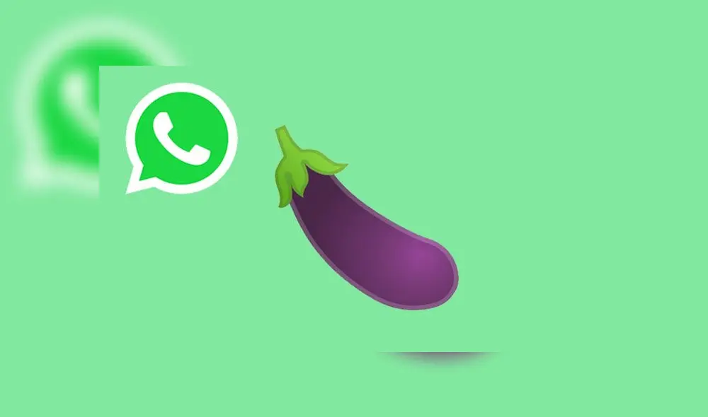 WhatsApp: Conoce el significado del controvertido emoji de la berenjena