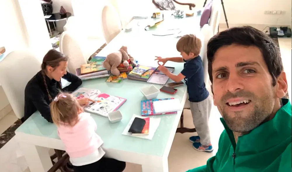 Novak Djokovic envía mensaje reflexivo por coronavirus.