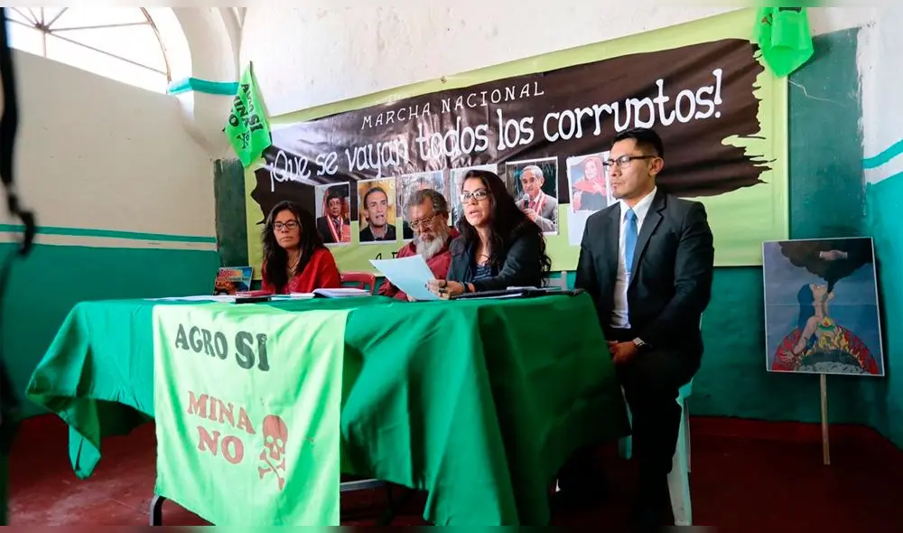 En Arequipa marcharán exigiendo adelanto de elecciones y anulación de Tía María En Arequipa marcharán exigiendo adelanto de elecciones y anulación de Tía María